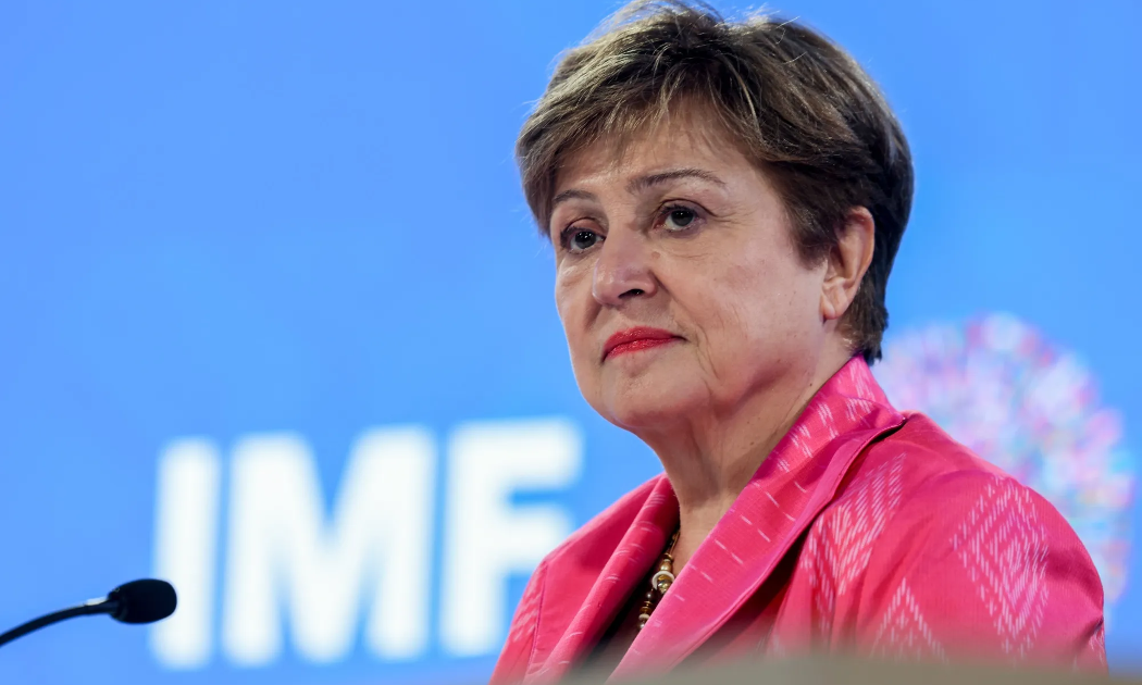 Tổng giám đốc IMF, bà Kristalina Georgieva - Ảnh: Bloomberg.