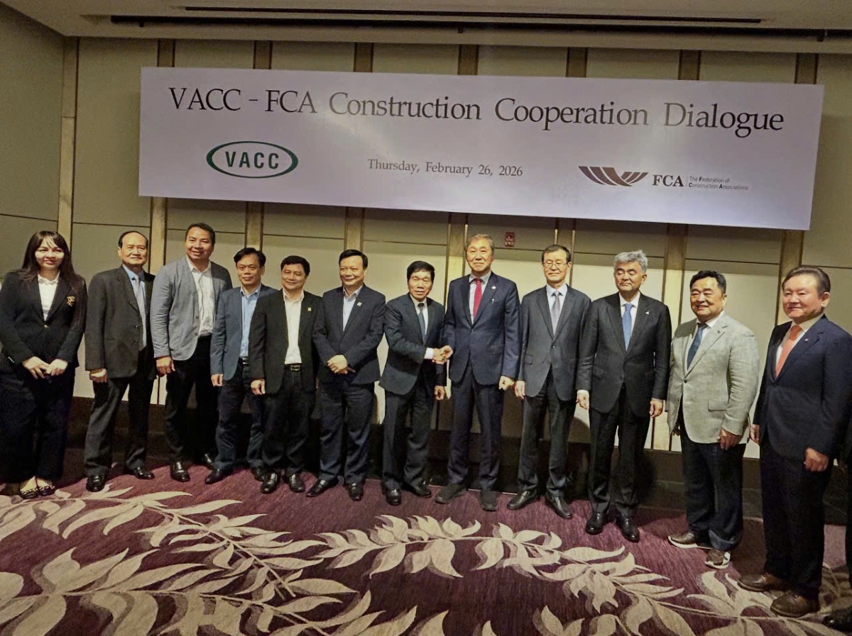 Hai hiệp hội xây dựng Việt Nam - Hàn Quốc tăng cường liên kết, mở ra cơ hội mới.