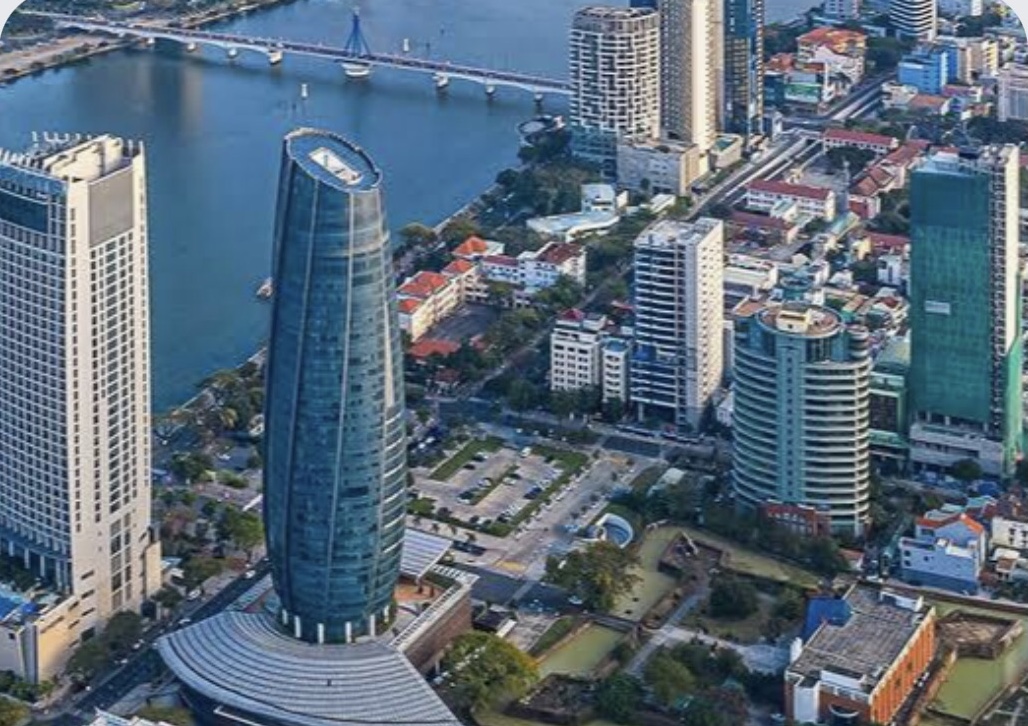Khu vực trung tâm thành phố Đà Nẵng.