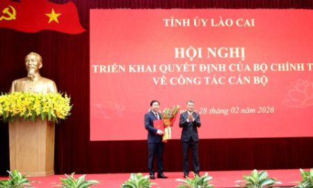 Ông Dương Quốc Huy giữ chức Bí thư Tỉnh ủy Lào Cai, ông Trịnh Việt Hùng làm Thứ trưởng Bộ Nông nghiệp và Môi trường.