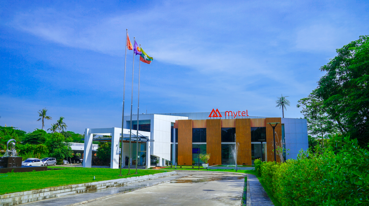 Trụ sở chính của Mytel tại Mynamar.