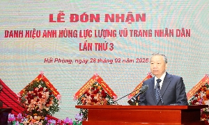 Tổng Bí thư Tô Lâm: Xây dựng Quân chủng Hải quân tinh, gọn, mạnh