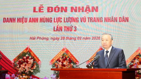 Tổng Bí thư Tô Lâm: Xây dựng Quân chủng Hải quân tinh, gọn, mạnh 