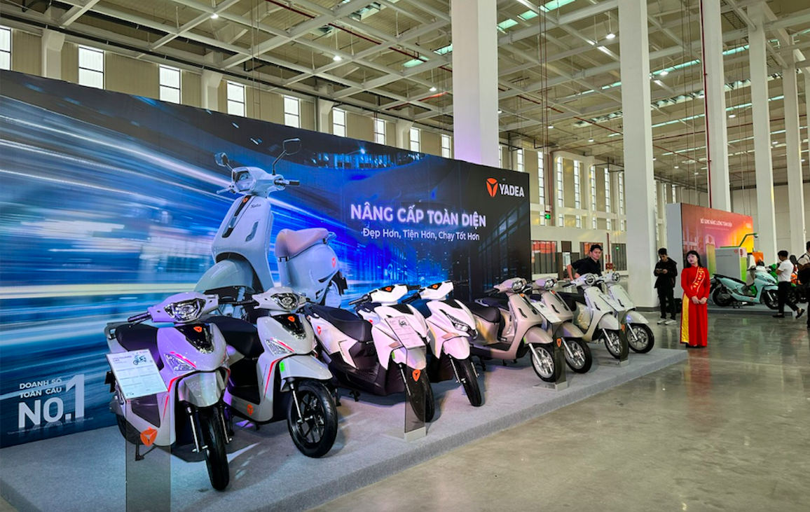 Nhà máy sản xuất xe máy điện 100 triệu USD tại Bắc Ninh chính thức được vận hành - Ảnh 1