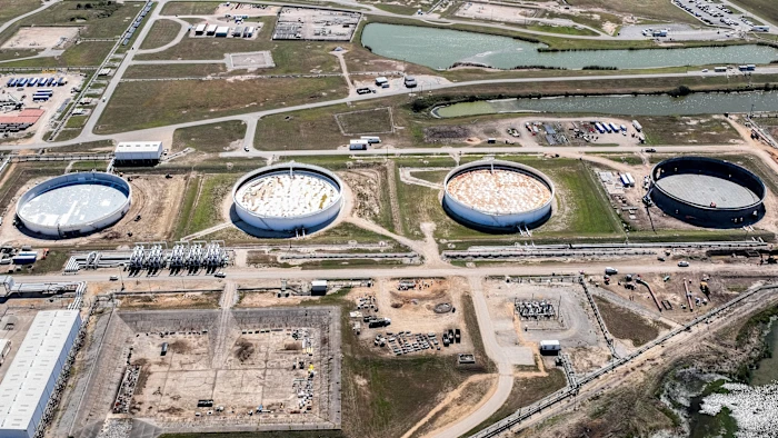 Kho Dự trữ Dầu mỏ Chiến lược (SPR) của Mỹ tại Freeport, Texas - Ảnh: Getty Images