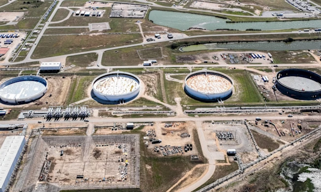 Kho Dự trữ Dầu mỏ Chiến lược (SPR) của Mỹ tại Freeport, Texas - Ảnh: Getty Images