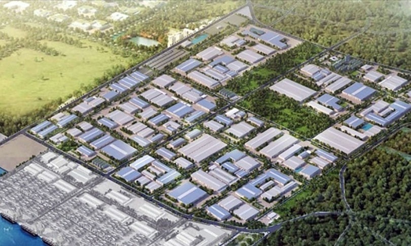 Phối cảnh Khu công nghiệp Vinhomes Vũng Áng.