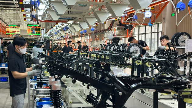 $100 million electric motorcycle factory officially operational in Bac Ninh