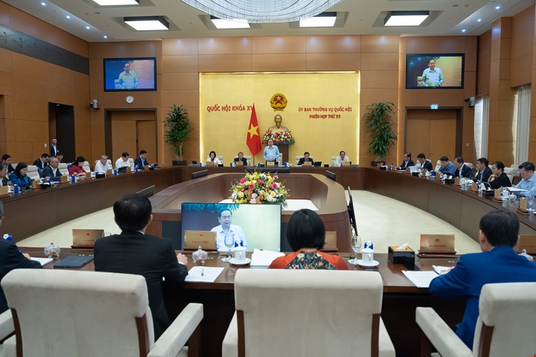 Quang cảnh phiên họp. Ảnh: Quốc hội.