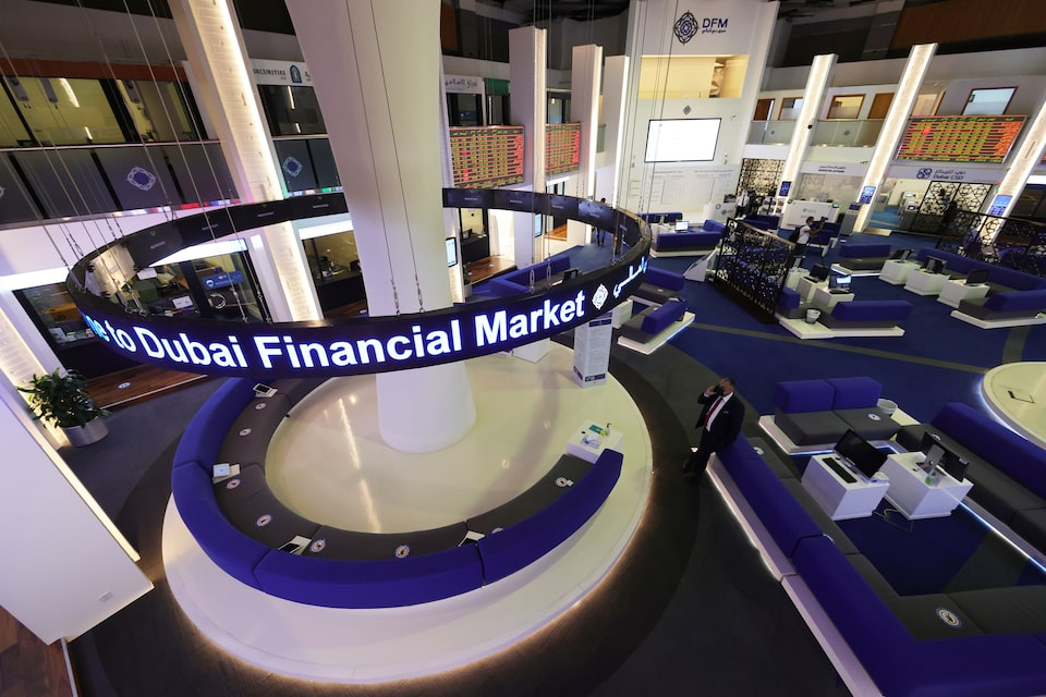 Thị trường Tài chính Dubai tại Dubai, Các Tiểu vương quốc Arab Thống nhất - Ảnh: Reuters.