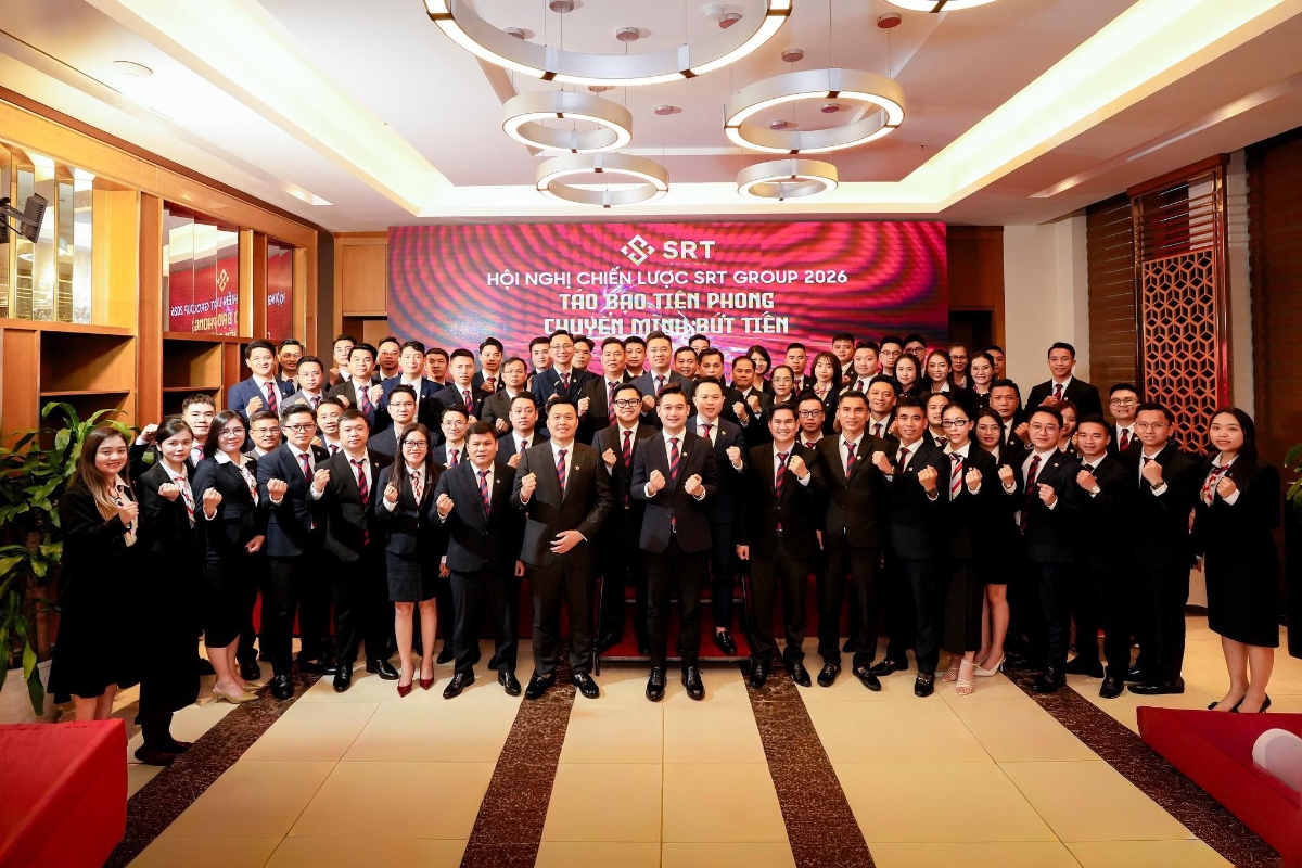 SRT Group đặt mục tiêu tiếp tục tăng tốc phát triển, nâng cao chất lượng vận hành trong năm 2026. Ảnh: SRT Group.