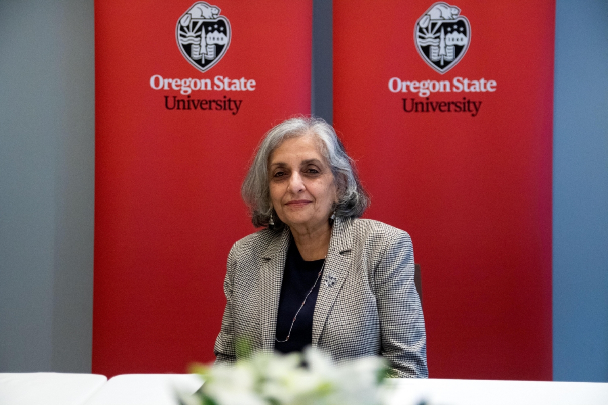 Giáo sư Jayathi Y. Murthy, Hiệu trưởng Đại học Bang Oregon, Hoa Kỳ (OSU).