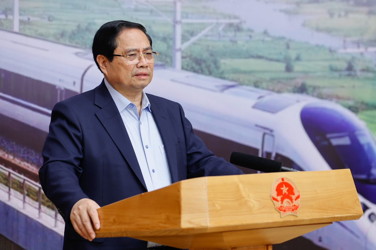 Thủ tướng Phạm Minh Chính phát biểu tại Phiên họp. Ảnh: VGP/Nhật Bắc