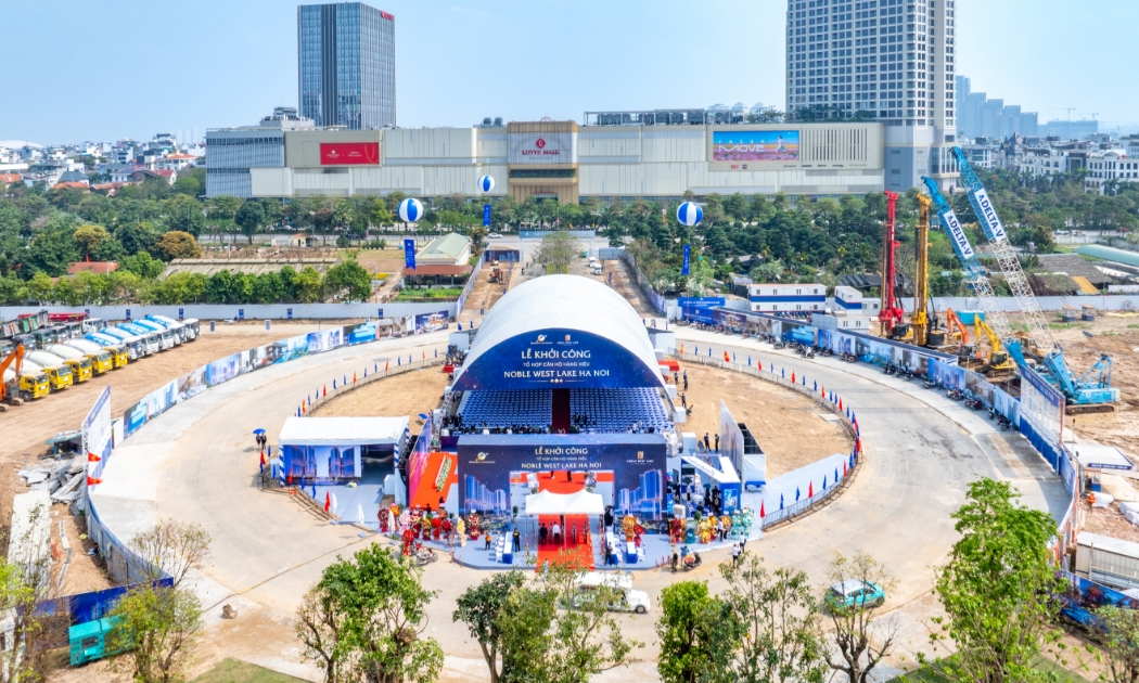 Sunshine Group khởi công Noble West Lake Ha Noi - Tổ hợp căn hộ hàng hiệu Branded Residences 