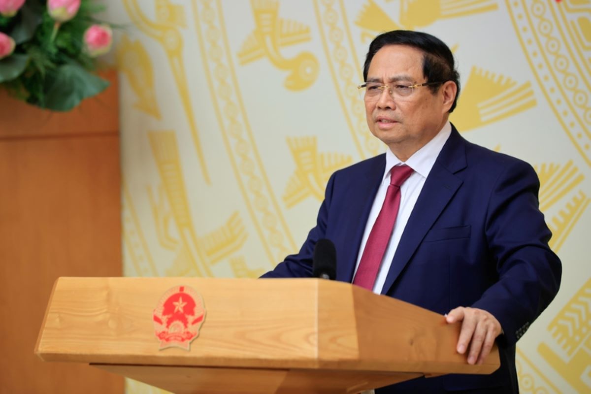 Thủ tướng Phạm Minh Chính: "Mục tiêu đặt ra là chuẩn bị kỹ lưỡng, báo cáo toàn diện." Ảnh: VPG.