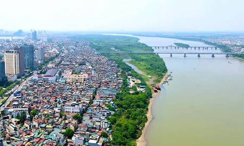 Hà Nội: UBND phường Hồng Hà  tạm dừng cấp phép xây dựng trong phạm vi dự án Trục Đại lộ cảnh quan sông Hồng