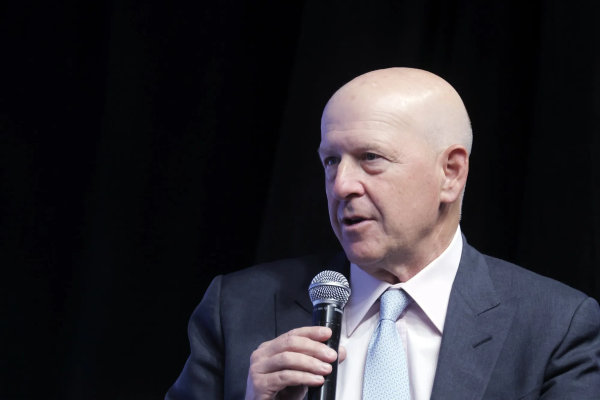 CEO David Solomon của ngân hàng Goldman Sachs - Ảnh: Bloomberg.