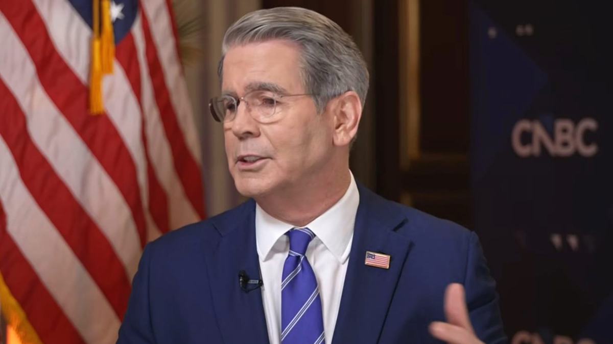 Bộ trưởng Tài chính Mỹ Scott Bessent - Ảnh: CNBC