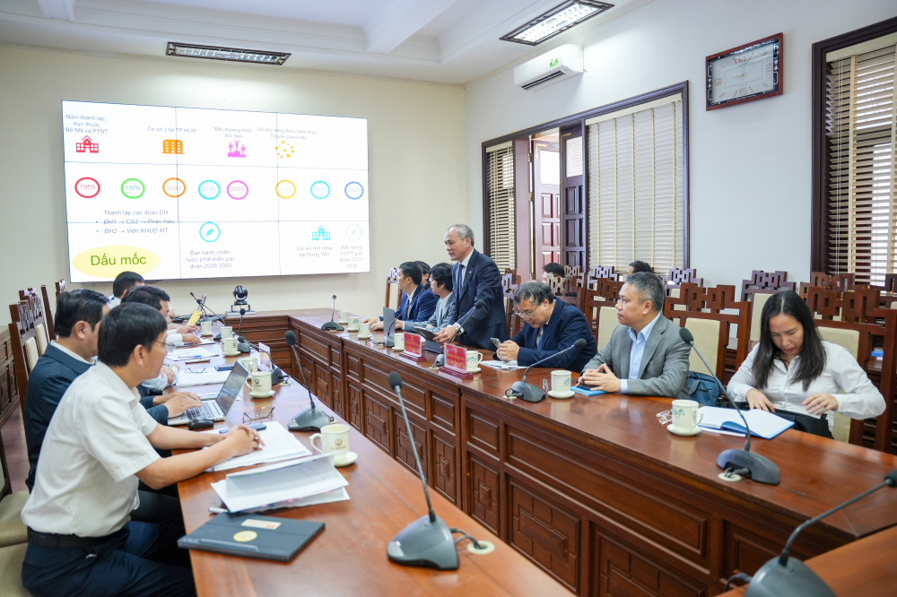Toàn cảnh buổi làm việc