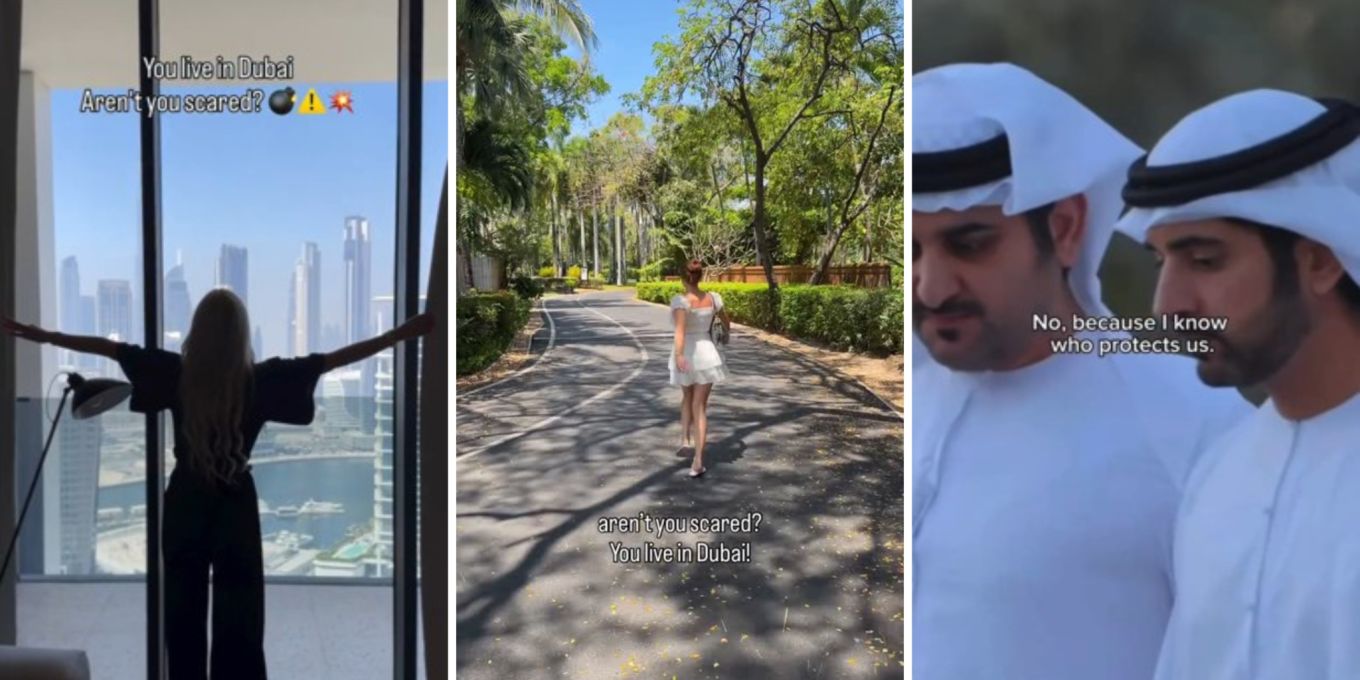 Các influencer sống tại Dubai vẫn liên tục sản xuất nội dung trên mạng xã hội.