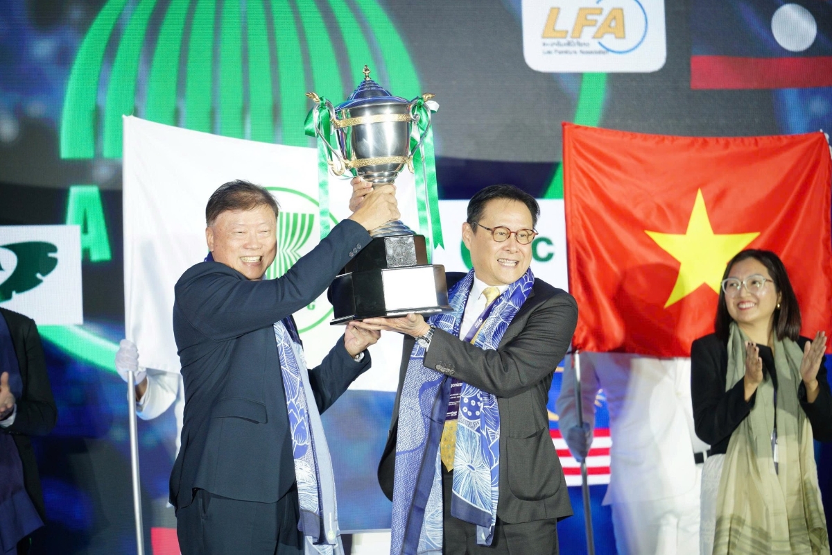 Ông Nguyễn Quốc Khanh, nguyên Chủ tịch HAWA giữ chức Chủ tịch AFIC nhiệm kỳ 2026 - 2028.&nbsp;Ảnh:&nbsp;HAWA.