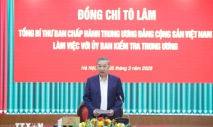Tổng Bí thư Tô Lâm: Kiểm soát quyền lực ngay trong quá trình vận hành