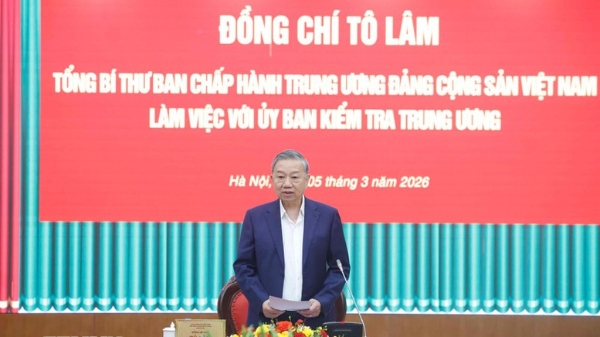 Tổng Bí thư Tô Lâm: Kiểm soát quyền lực ngay trong quá trình vận hành