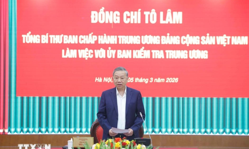 Tổng Bí thư Tô Lâm: Kiểm soát quyền lực ngay trong quá trình vận hành