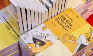 Ấn phẩm Cẩm nang Ứng dụng Công nghệ Blockchain do Chi hội Blockchain TP.HCM phát hành. Ảnh: Chi hội Blockchain TP.HCM