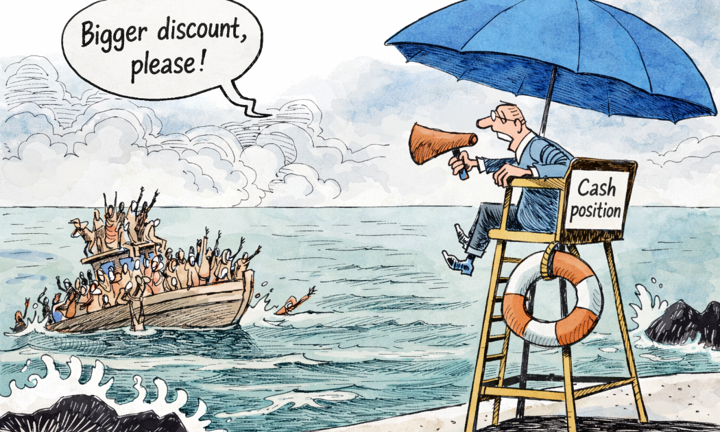 Blog chứng khoán: Muốn ép giá thêm nữa?