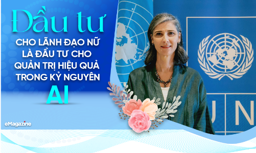 Đầu tư cho lãnh đạo nữ là đầu tư cho quản trị hiệu quả trong kỷ nguyên AI