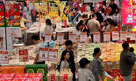 Sức mua tăng cao trong dịp Tết Nguyên đán Bính Ngọ đã đẩy CPI tháng 2/2026 tăng 1,14%.