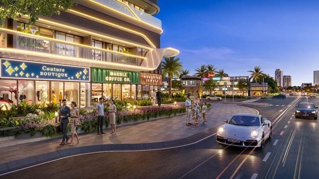 The Legend Danang mang tới 3 lớp giá trị: ở - khai thác dòng tiền - tích sản dài hạn. Ảnh: ROX Signature.