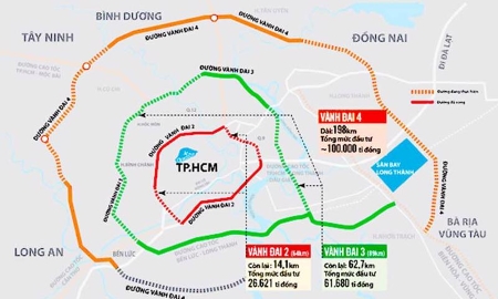 Vành đai 4 TP.Hồ Chí Minh: “Cú hích” hạ tầng mới của Đông Nam Bộ
