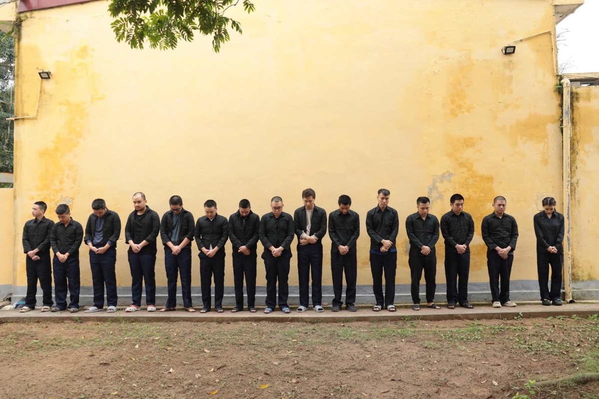 Các đối tượng trong vụ án.