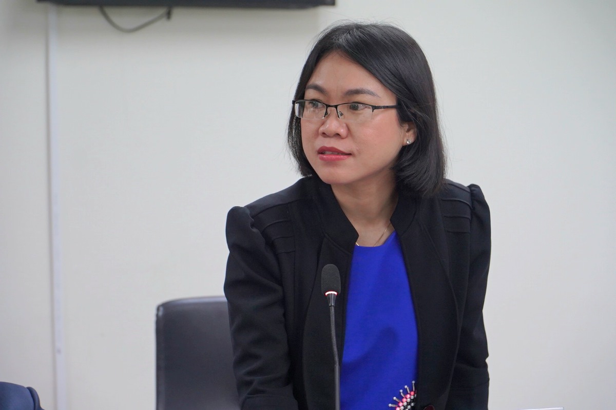 Bà Đặng Thị Luận, Quyền Giám đốc Trung tâm Khởi nghiệp Sáng tạo TP.HCM (SIHUB)