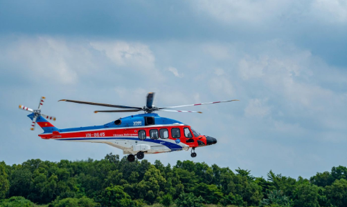 Khởi động lại dịch vụ ngắm cảnh bằng trực thăng 