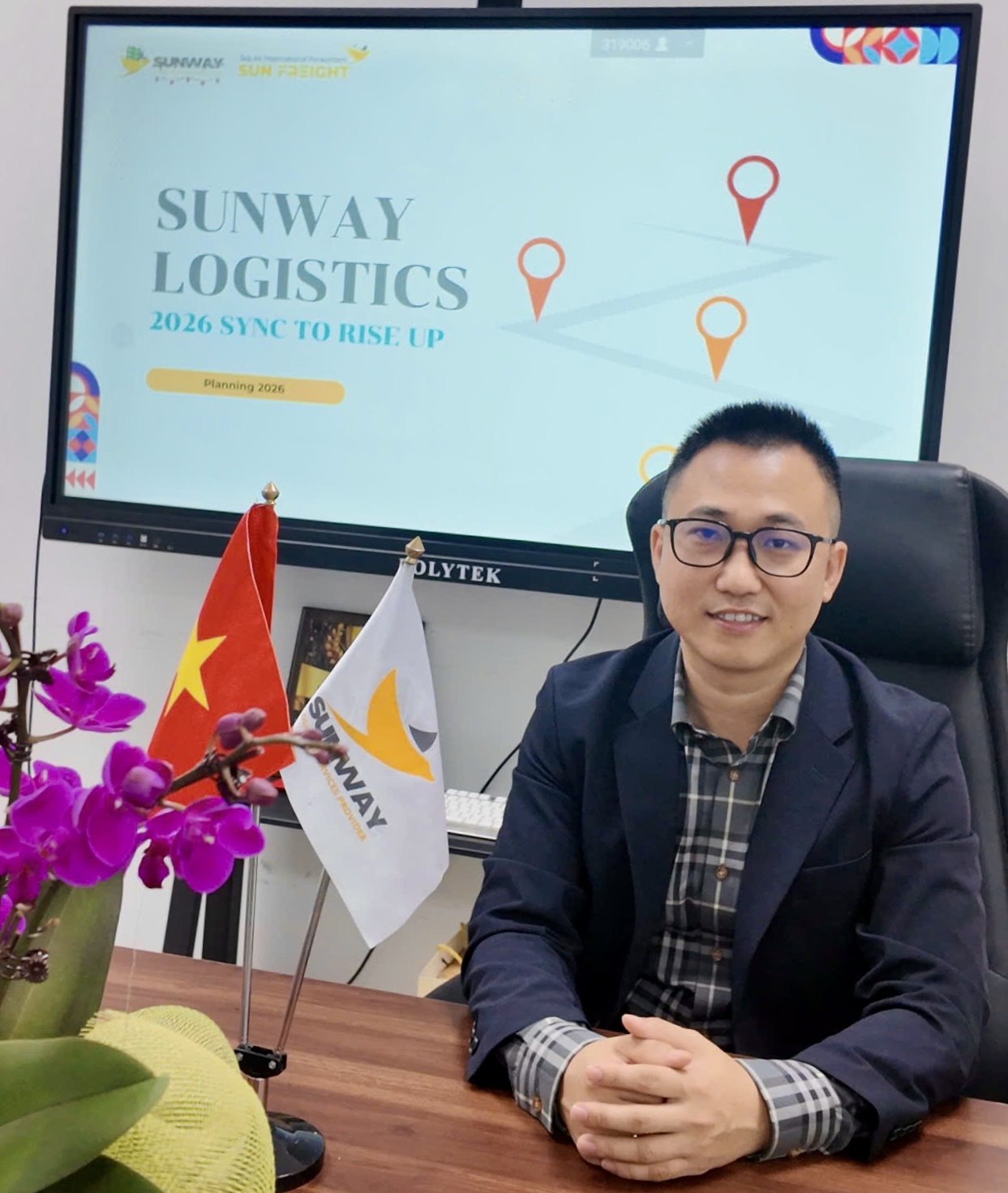 Ông Lương Trung Thành, Tổng giám đốc Sunway Logistics