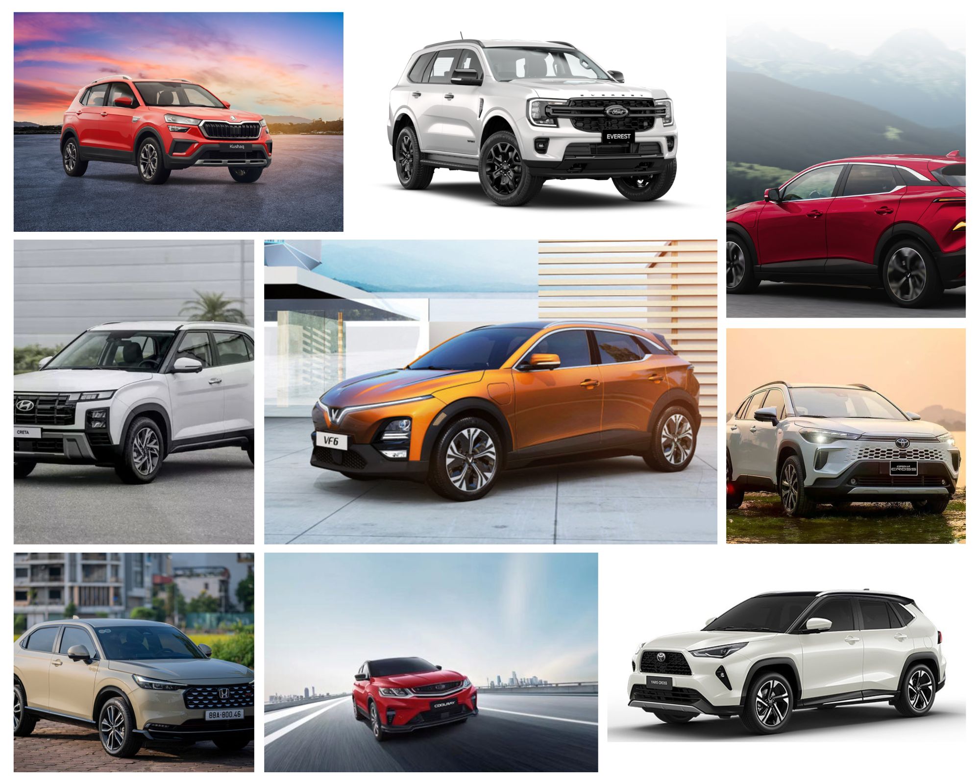 Các loại xe xanh đang áp đảo xe xăng dầu truyền thống.