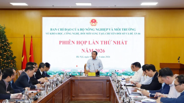 Bộ Nông nghiệp và Môi trường triển khai xây dựng 12 cơ sở dữ liệu quốc gia và chuyên ngành 