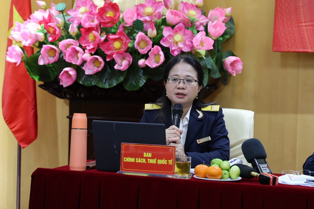 Bà Phạm Thị Minh Hiền, Phó Trưởng Ban Chính sách thuế quốc tế (Cục Thuế)