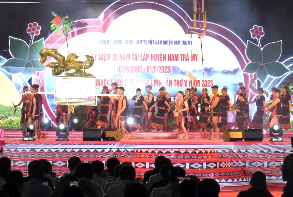 Lễ hội rước thần Sâm Ngọc Linh tại Nam Trà My.