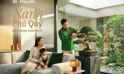 Manulife Việt Nam ra mắt giải pháp bảo hiểm đầu tư Xanh Phú Quý