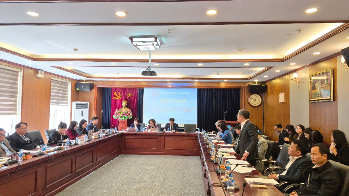 Quang cảnh hội thảo.