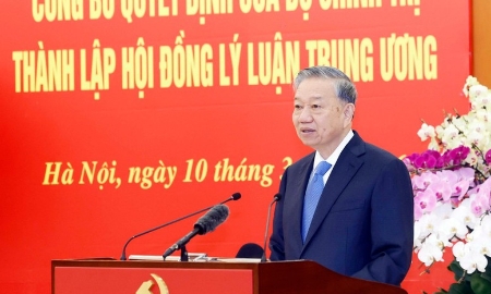 Tổng Bí thư Tô Lâm: Đưa công tác lý luận đồng hành với các nhiệm vụ lớn của Đảng và đất nước