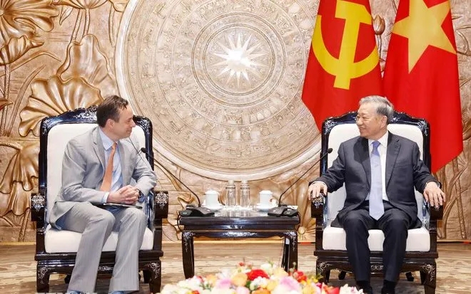Party leader proposes GE Vernova to promote energy cooperation with Vietnam