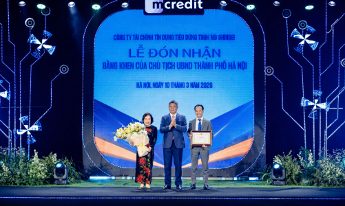 Mcredit kỷ niệm 10 năm thành lập và nhận Bằng khen của Chủ tịch UBND TP. Hà Nội