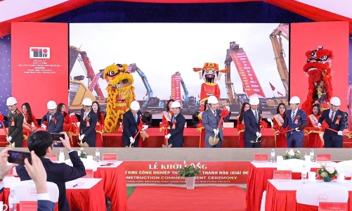 Tập đoàn Nhật Bản khởi công khu công nghiệp tổng vốn đầu tư 3.000 tỷ đồng tại Thanh Hóa