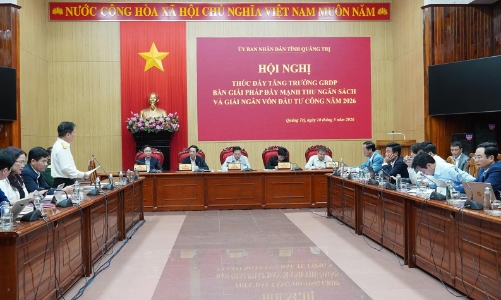 Quảng Trị: Giải ngân đầu tư công mới đạt 3,85% kế hoạch