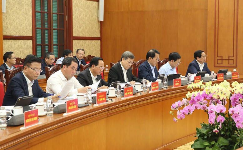 Các đại biểu tham dự Phiên họp - Ảnh: VGP